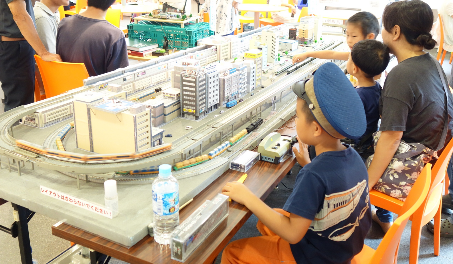 鉄道模型運転体験ブース