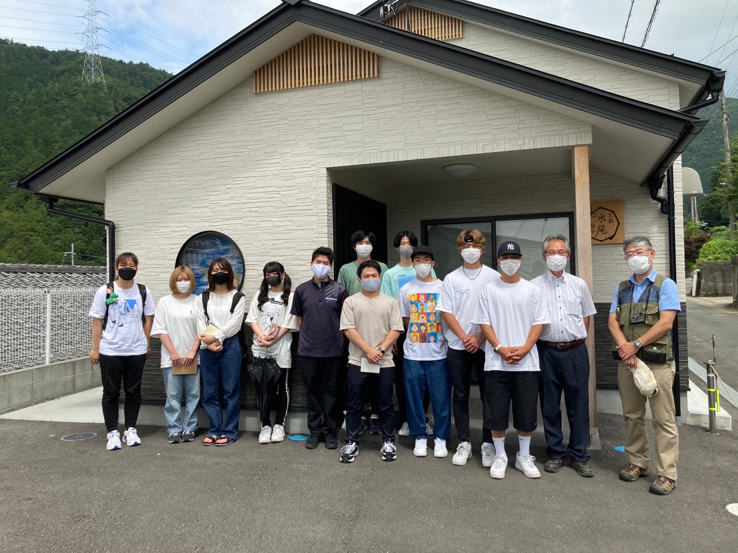 大谷大学社会学部鈴木ゼミ　水尾に行ってきました！
