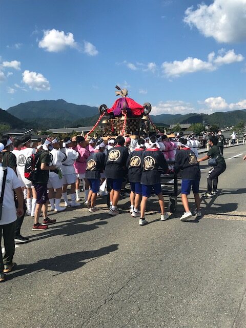 嵯峨中パレード