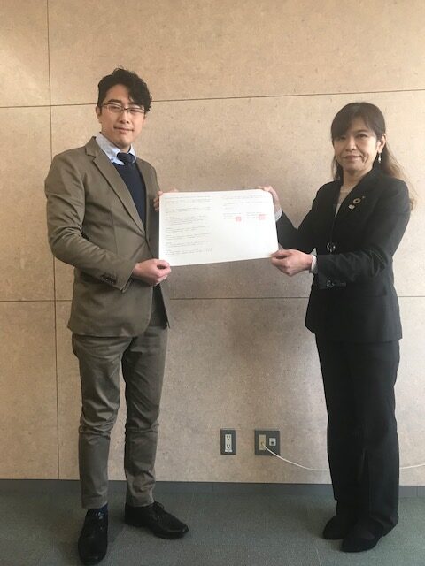 洛陽総合高等学校と覚書を更新しました!!