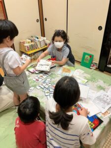 このはな文庫の活動の様子