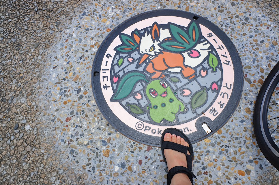 ポケモンマンホールを探せ!