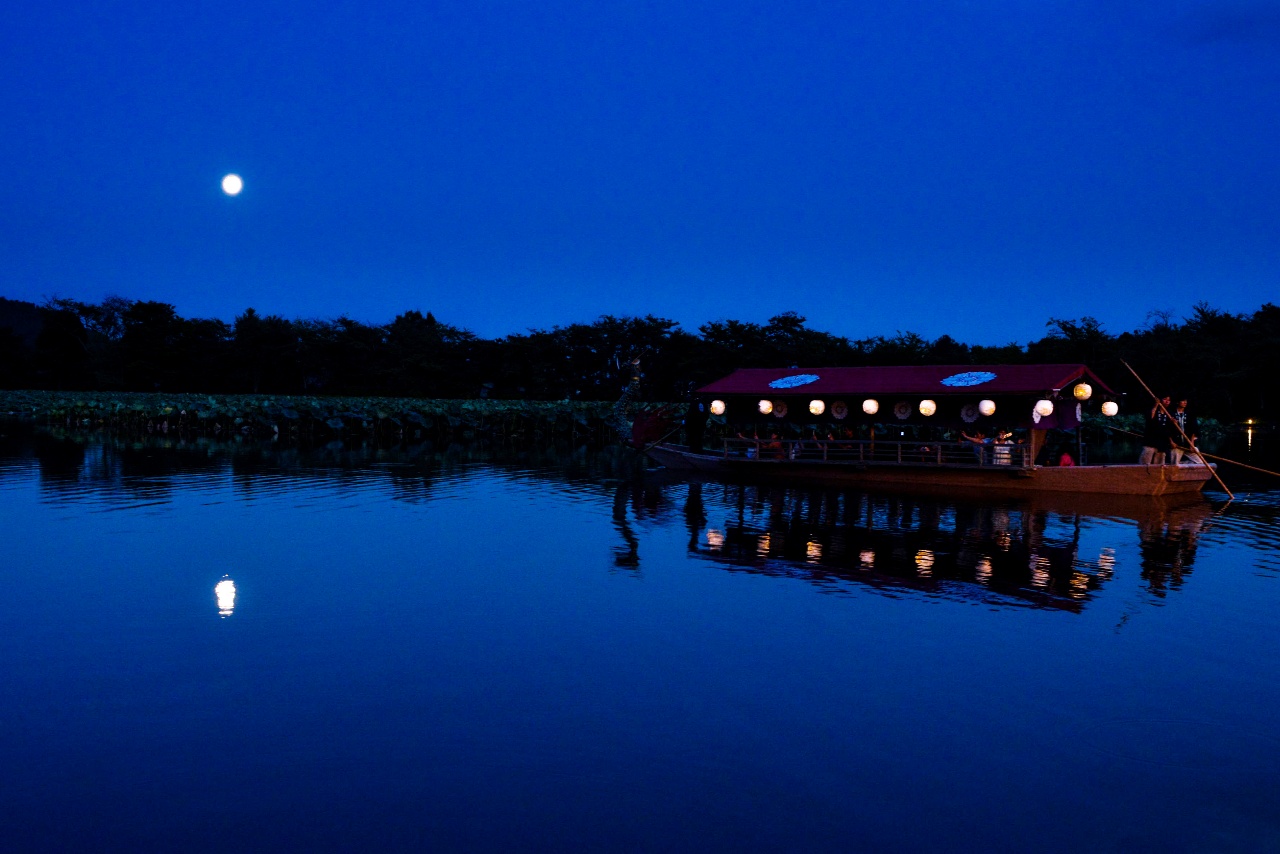 大覚寺「観月の夕べ」
