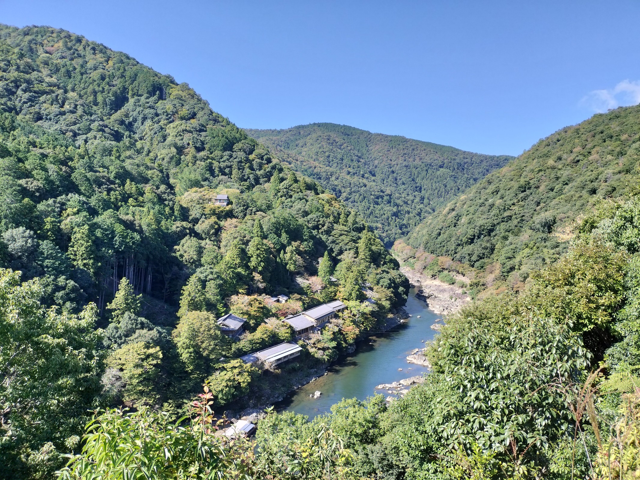 【小倉山の景色】