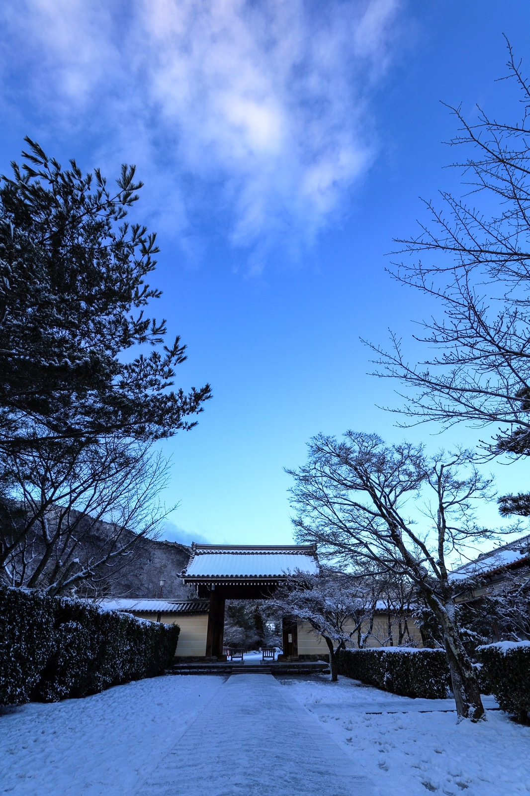 ❤雪景色の嵐山❤