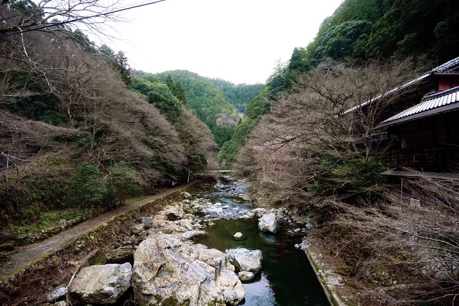 【右京の情緒漂う清滝】